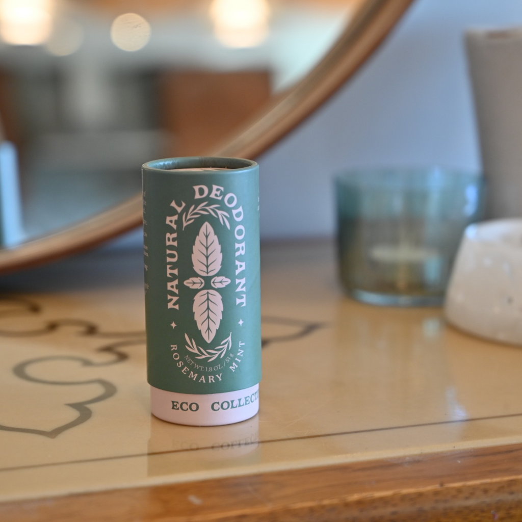 Natural Deodorant Stick - Rosemary Mint - Eco Collective