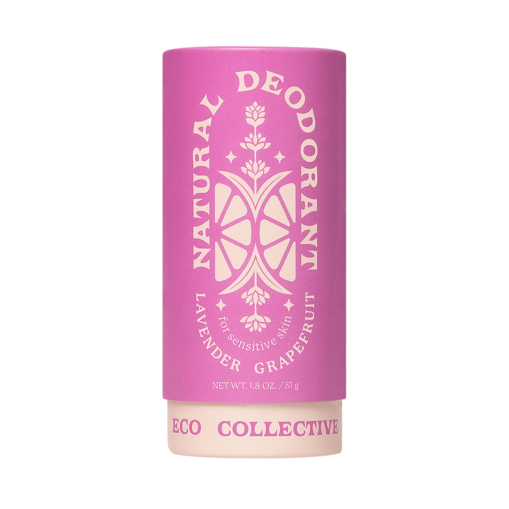 Natural Deodorant for Sensitive Skin - Lavender Grapefruit - Eco Collective